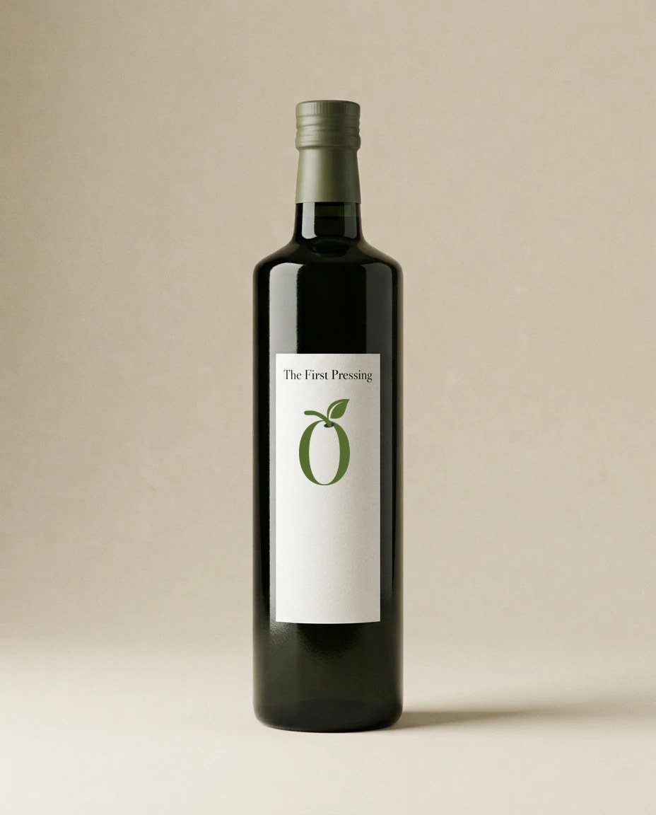 The First Pressing bottle